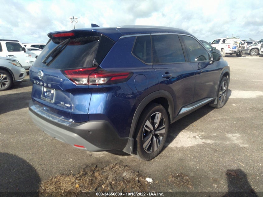 VIN 5N1AT3CB7MC758976 2021 NISSAN ROGUE SL