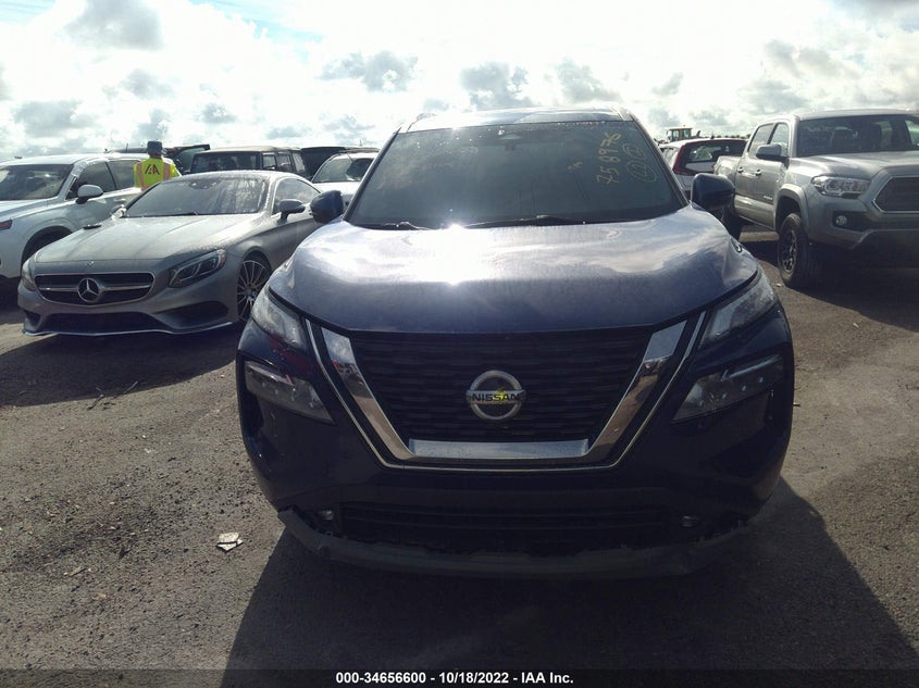VIN 5N1AT3CB7MC758976 2021 NISSAN ROGUE SL