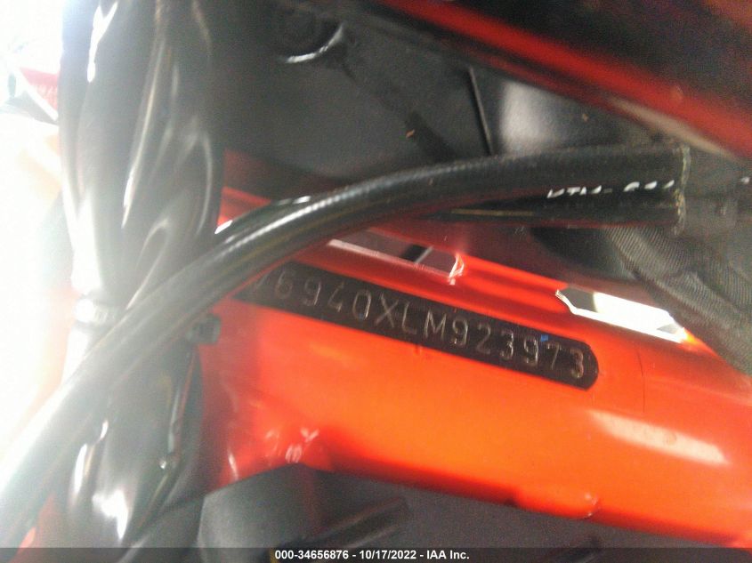 2020 KTM 1290 SUPER DUKE GT VBKV6940XLM923973