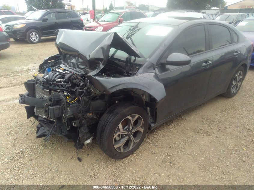 VIN 3KPF24AD4ME388697 2021 KIA FORTE LXS