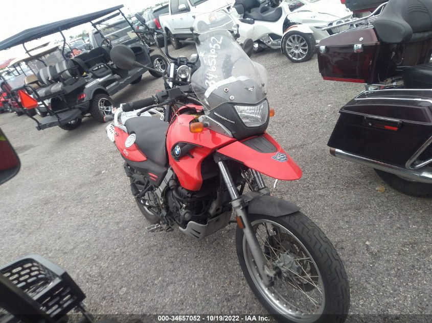 2009 BMW G650 GS WB10179029ZW16894