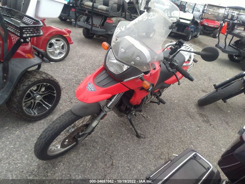 2009 BMW G650 GS WB10179029ZW16894