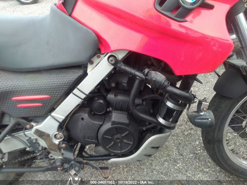 2009 BMW G650 GS WB10179029ZW16894