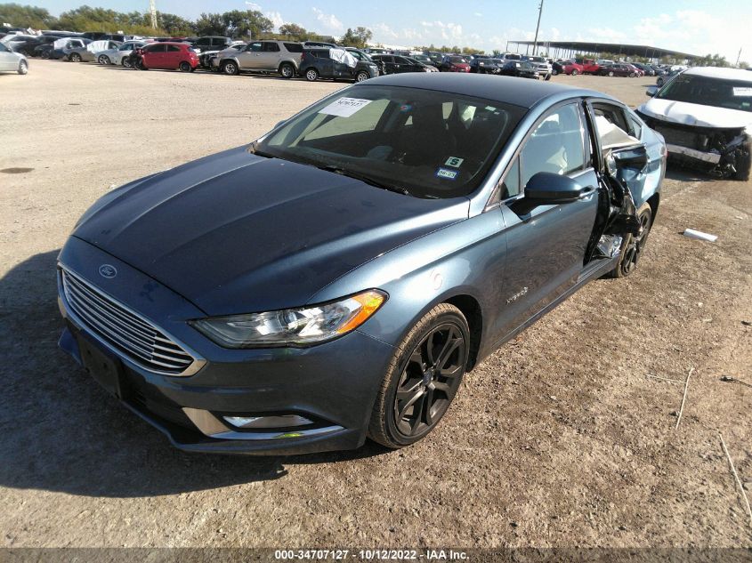 2018 FORD FUSION HYBRID SE 3FA6P0LU1JR132681