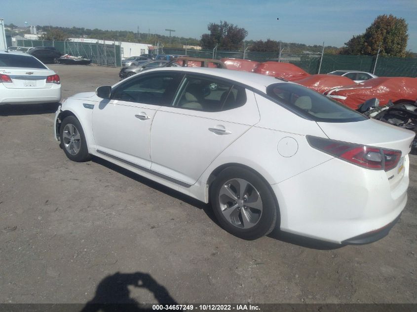 2015 KIA OPTIMA HYBRID KNAGM4AD0F5077665
