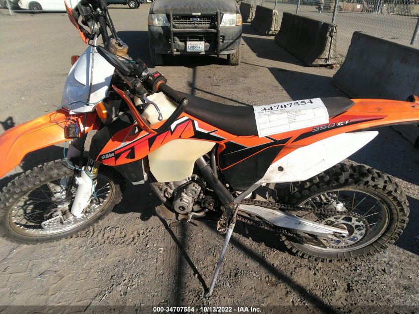 2014 KTM 350 SX-F/XC-F VBKMXN436EM209773