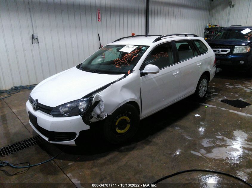2014 VOLKSWAGEN JETTA SPORTWAGEN S 3VWPP7AJ4EM602881