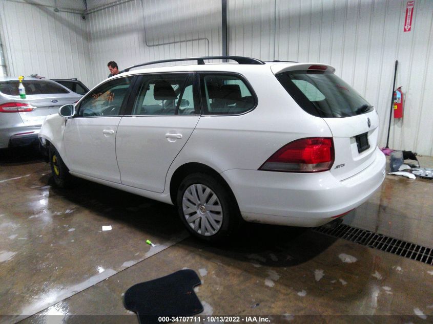 2014 VOLKSWAGEN JETTA SPORTWAGEN S 3VWPP7AJ4EM602881