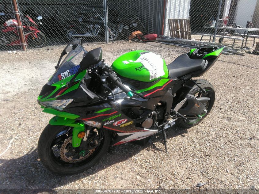 2022 KAWASAKI ZX636 K JKBZXJG1XNA020402