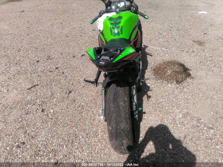 2022 KAWASAKI ZX636 K JKBZXJG1XNA020402