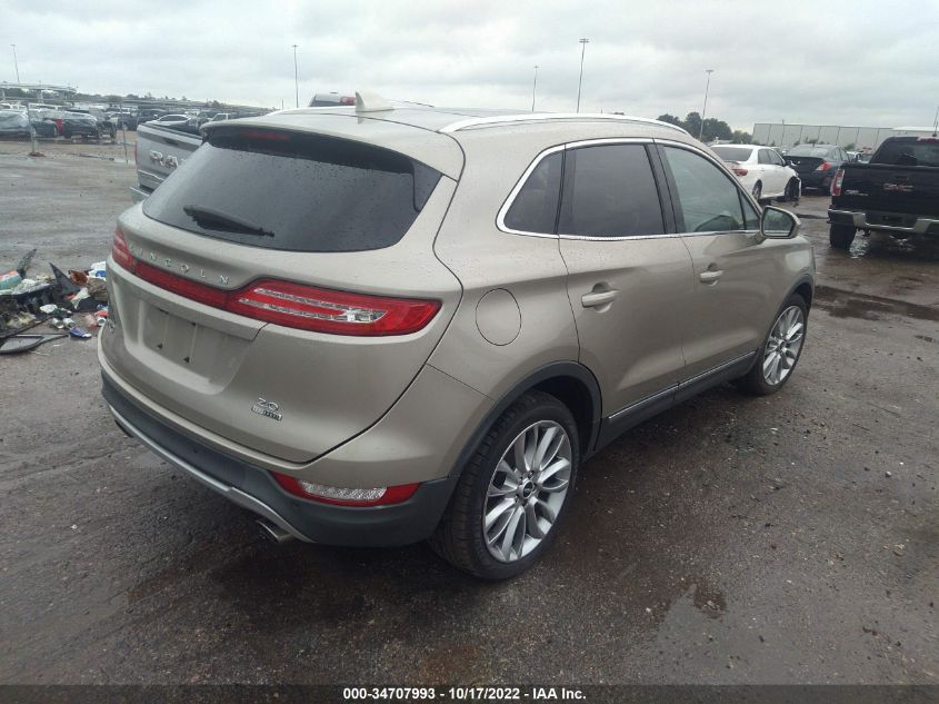2015 LINCOLN MKC 5LMCJ1A99FUJ47697