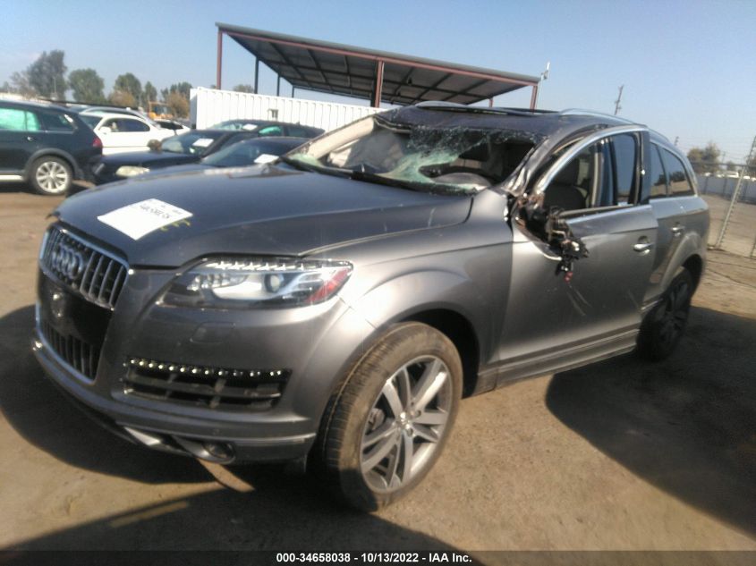2014 AUDI Q7 3.0L TDI PREMIUM PLUS WA1LMAFE0ED016140