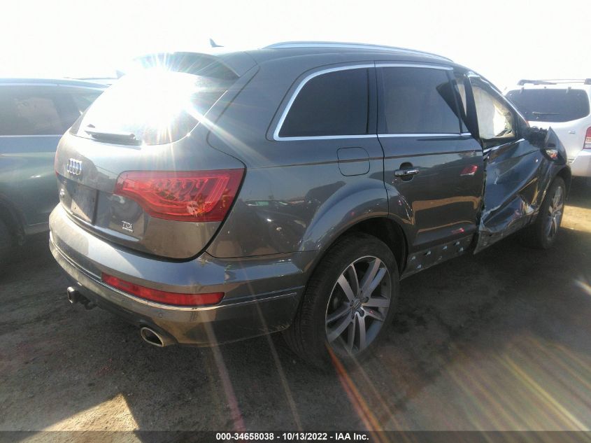 2014 AUDI Q7 3.0L TDI PREMIUM PLUS WA1LMAFE0ED016140