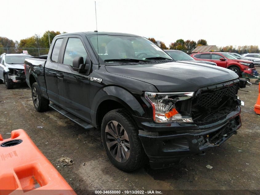 VIN 1FTEX1EP1JFC07878 2018 FORD F150 no.1