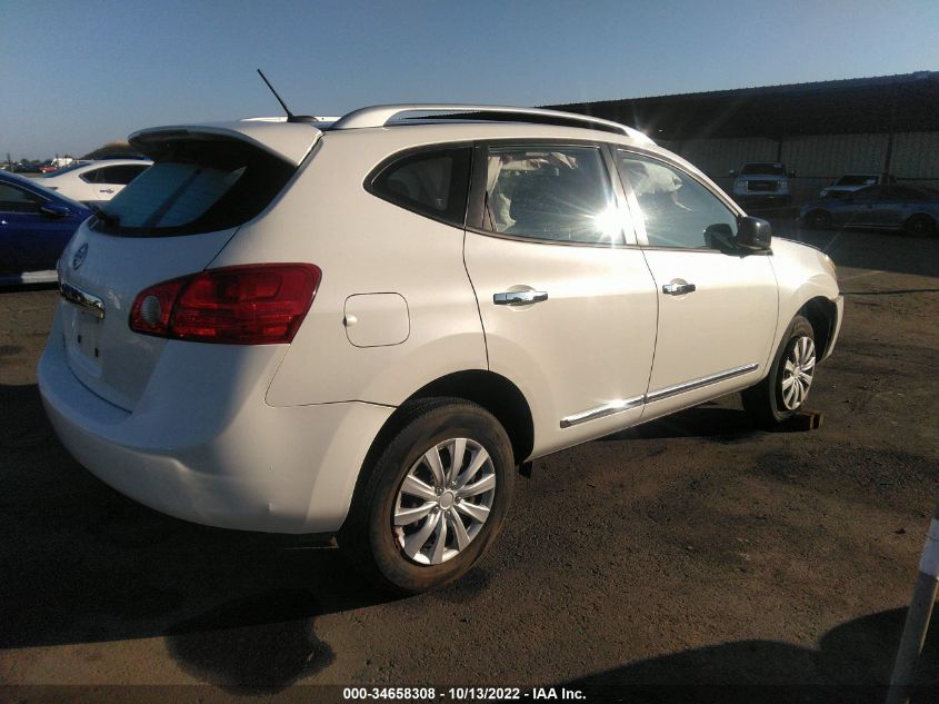 2014 NISSAN ROGUE SELECT S JN8AS5MTXEW614708