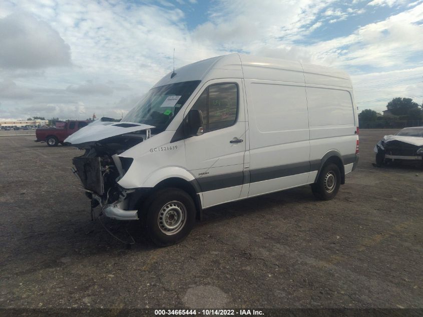 2014 MERCEDES-BENZ SPRINTER CARGO VANS WD3PE7DC7E5843968