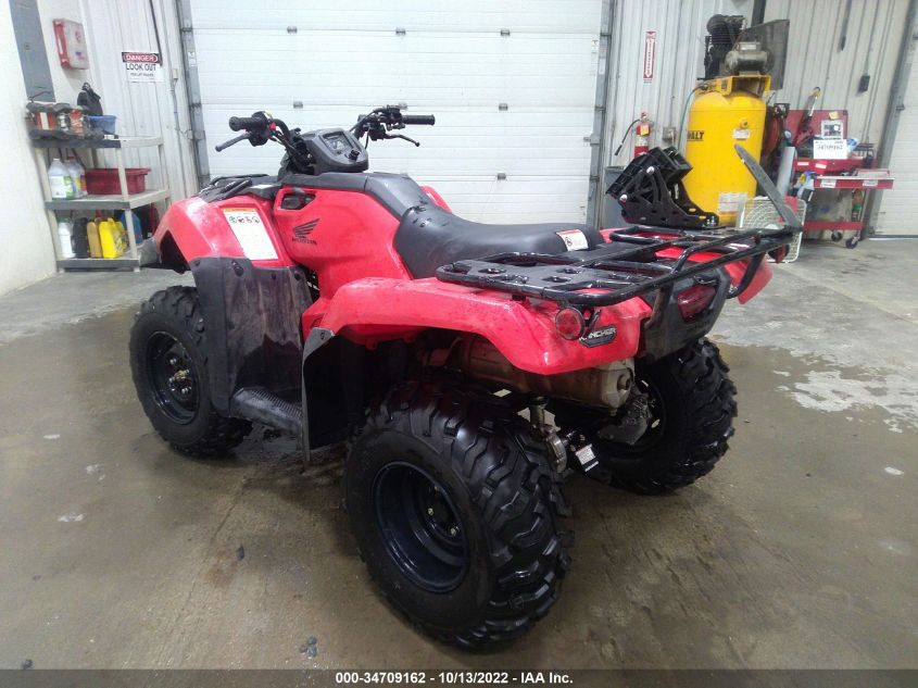 2021 HONDA TRX420 FM 1HFTE40K5M4708224