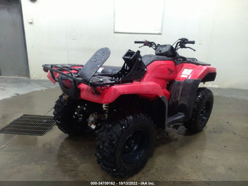 2021 HONDA TRX420 FM 1HFTE40K5M4708224