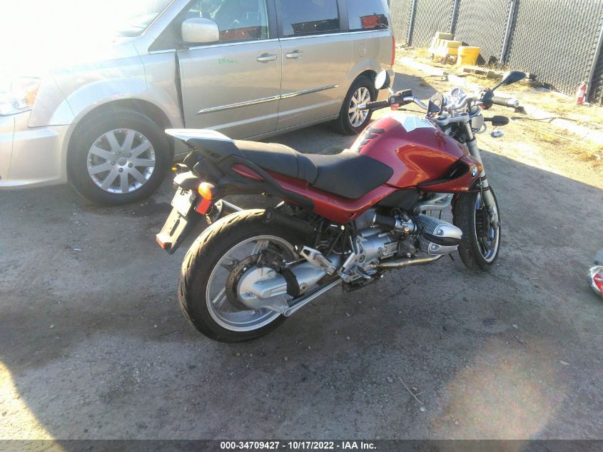 2002 BMW R1150 R WB10439B92ZF45199