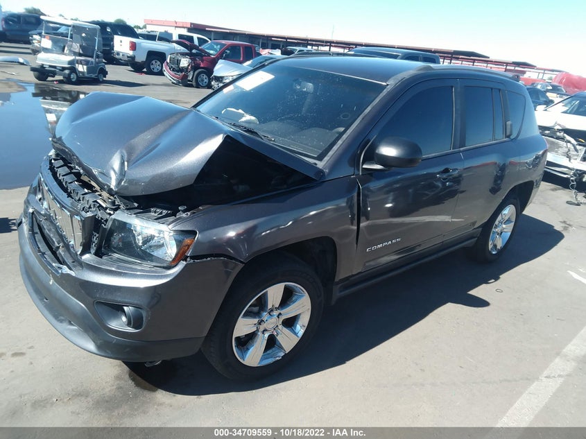 VIN 1C4NJCBA4HD147257 2017 JEEP COMPASS SPORT