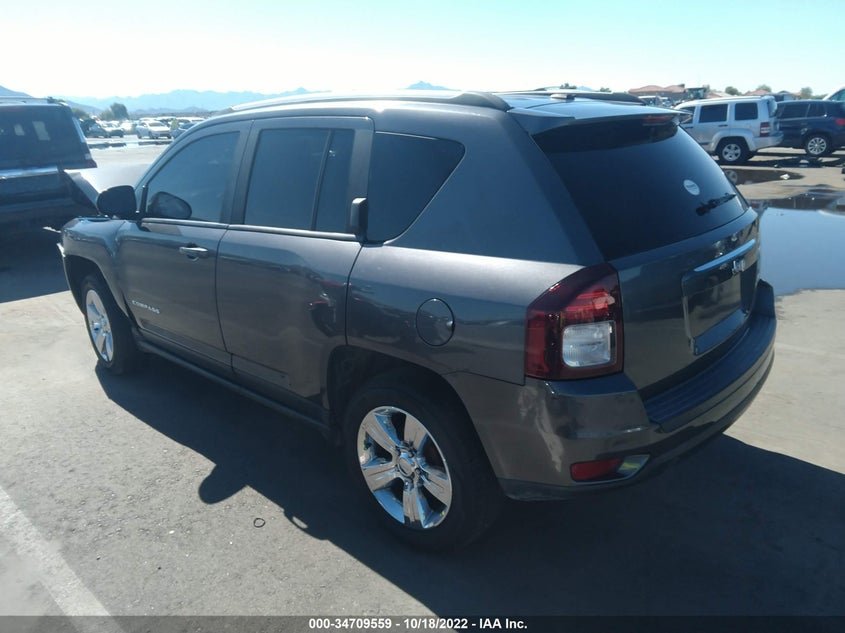 VIN 1C4NJCBA4HD147257 2017 JEEP COMPASS SPORT