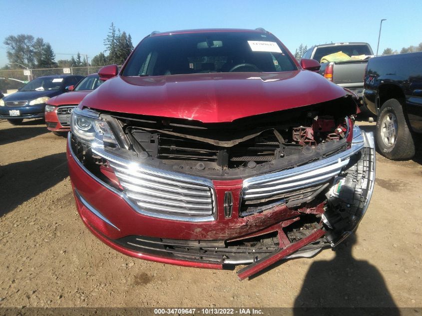 2015 LINCOLN MKC 5LMCJ1A90FUJ47636