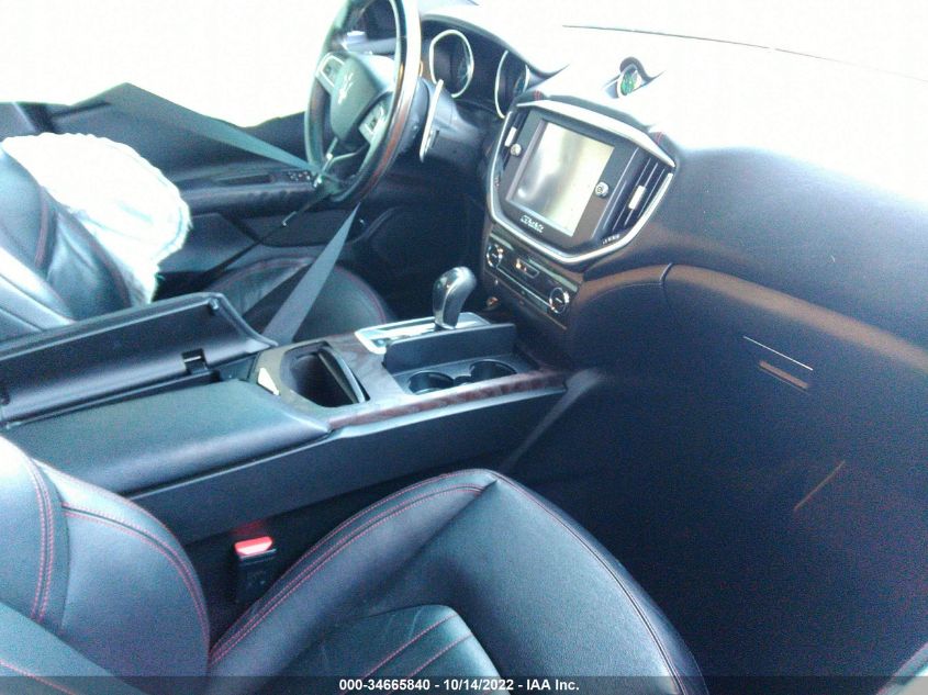 2015 MASERATI GHIBLI S Q4 ZAM57RTA3F1149673