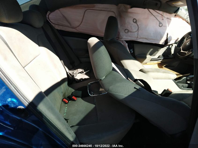 2013 HONDA CIVIC SDN LX 19XFB2F50DE074356