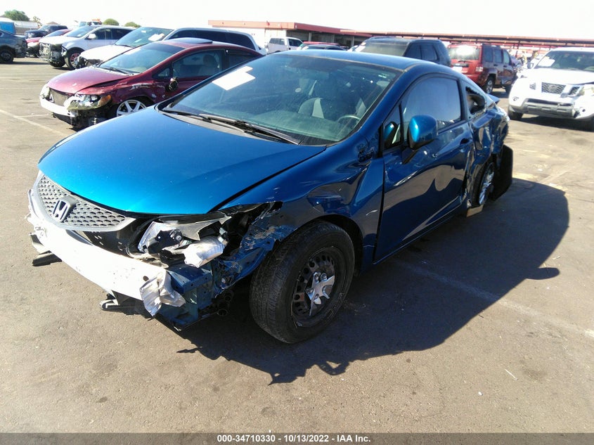 2012 HONDA CIVIC CPE VIN: 2HGFG3A55CH534467