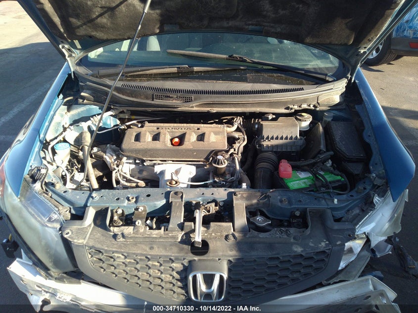 2012 HONDA CIVIC CPE VIN: 2HGFG3A55CH534467