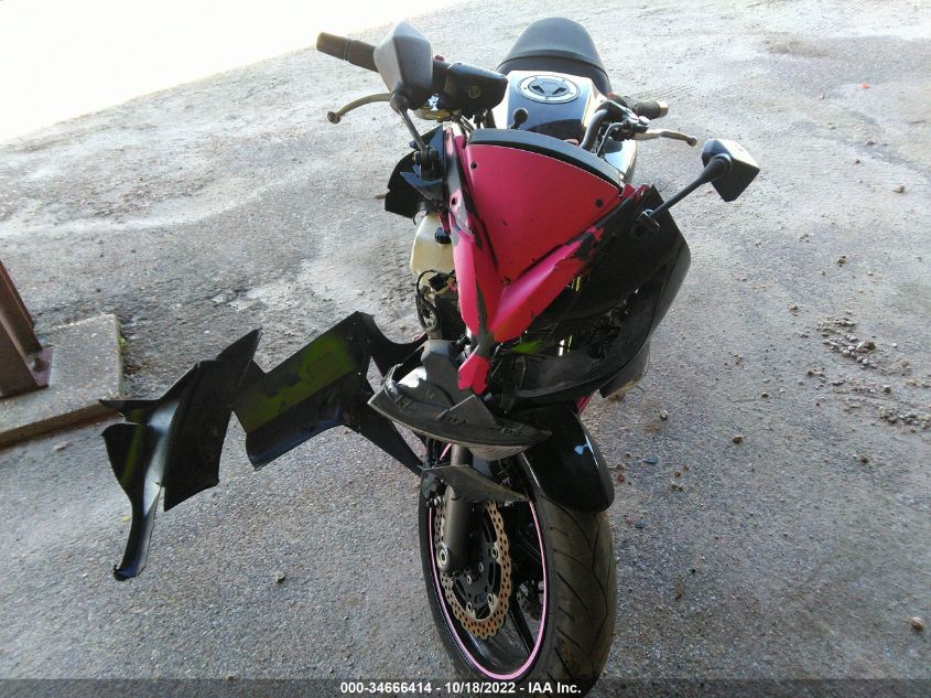 2009 KAWASAKI EX650 C JKAEXEC189DA22835