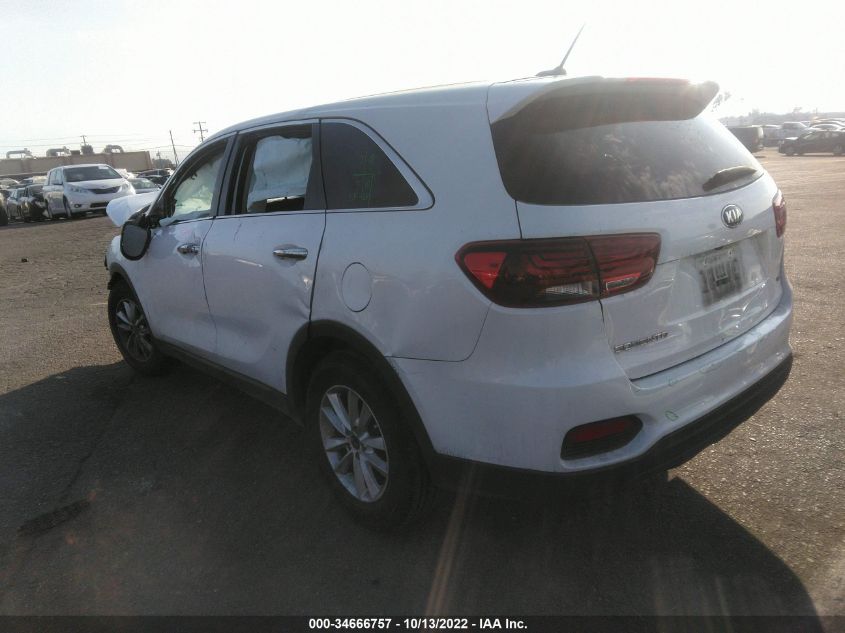 VIN 5XYPG4A50KG489203 2019 KIA SORENTO no.3