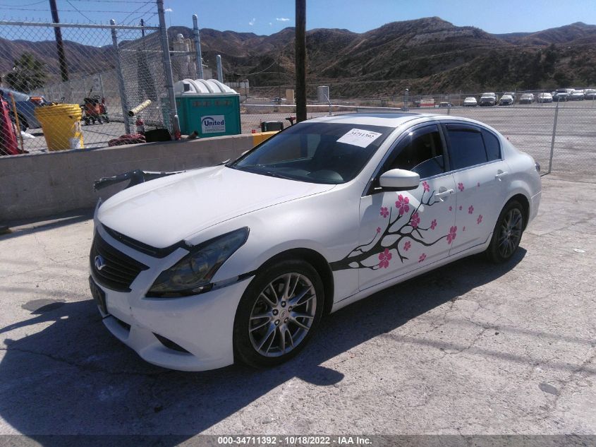 2013 INFINITI G37 SEDAN JOURNEY JN1CV6AP5DM714639