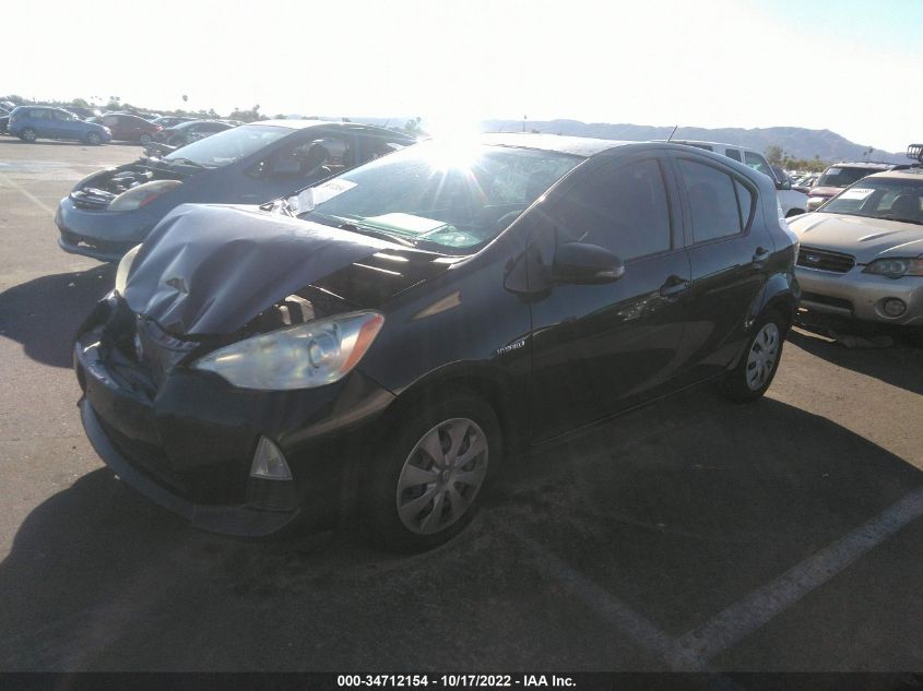 2013 TOYOTA PRIUS C ONE/TWO/THREE/FOUR JTDKDTB33D1044385
