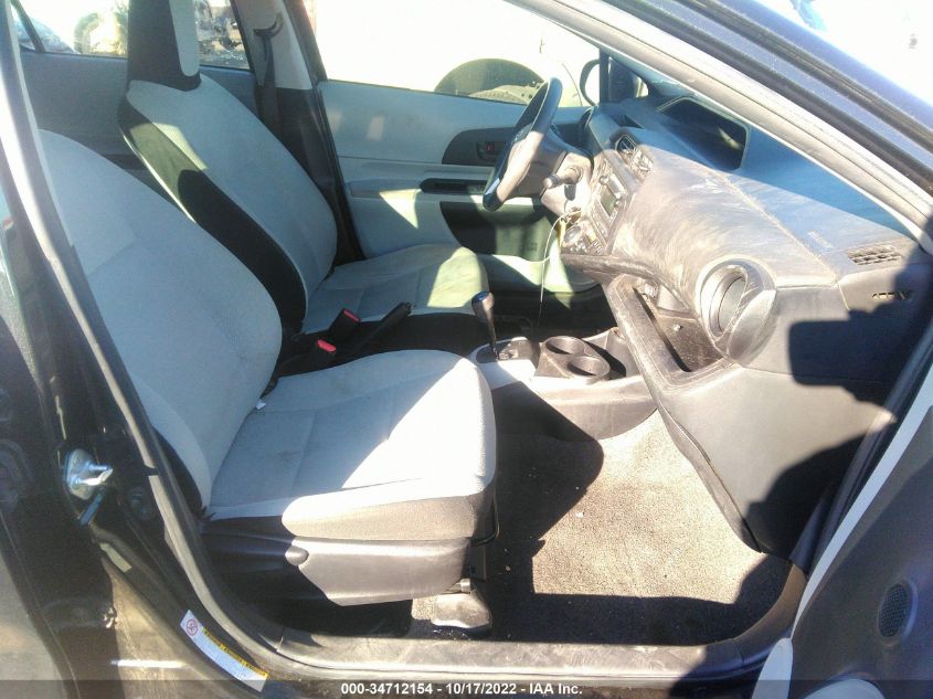 2013 TOYOTA PRIUS C ONE/TWO/THREE/FOUR JTDKDTB33D1044385