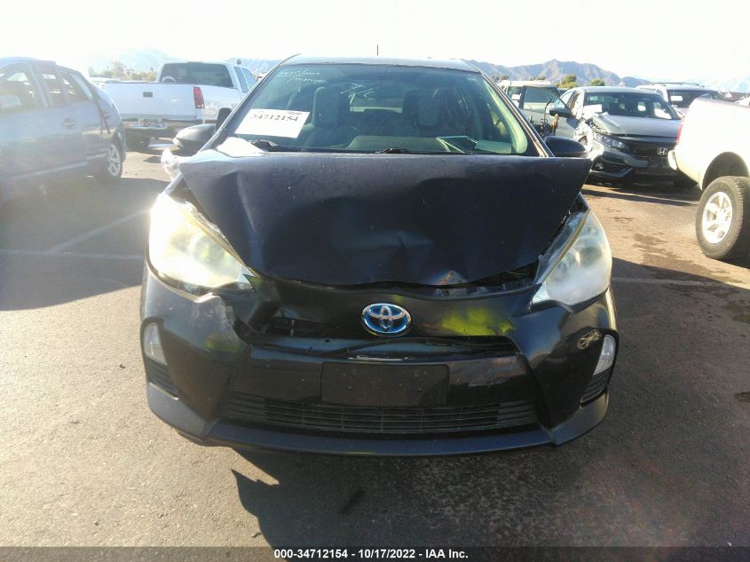 2013 TOYOTA PRIUS C ONE/TWO/THREE/FOUR JTDKDTB33D1044385