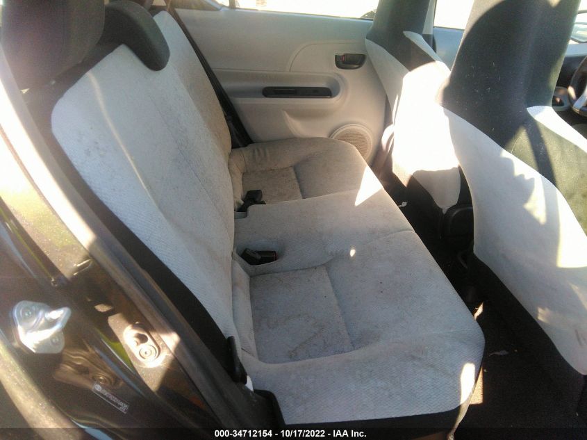 2013 TOYOTA PRIUS C ONE/TWO/THREE/FOUR JTDKDTB33D1044385
