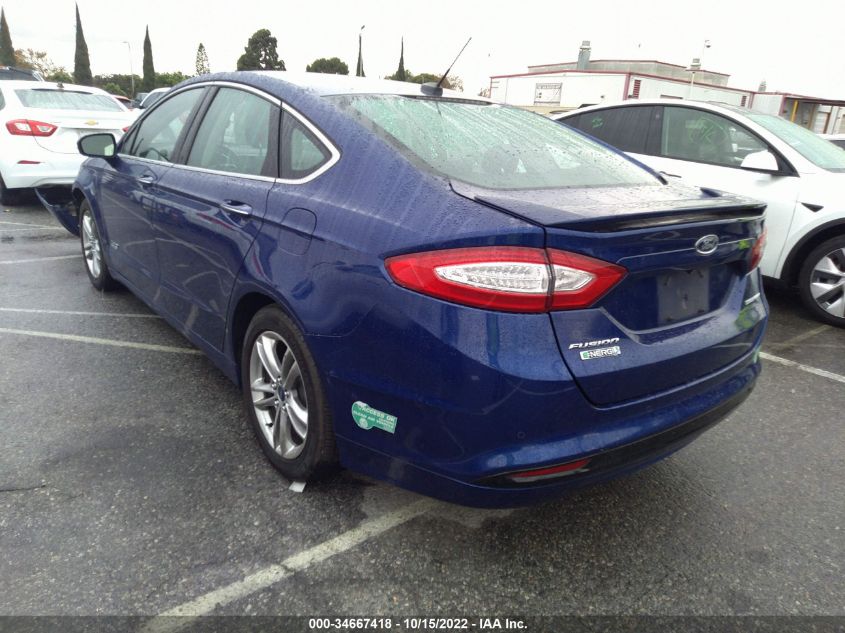 2015 FORD FUSION ENERGI TITANIUM 3FA6P0SU4FR139939