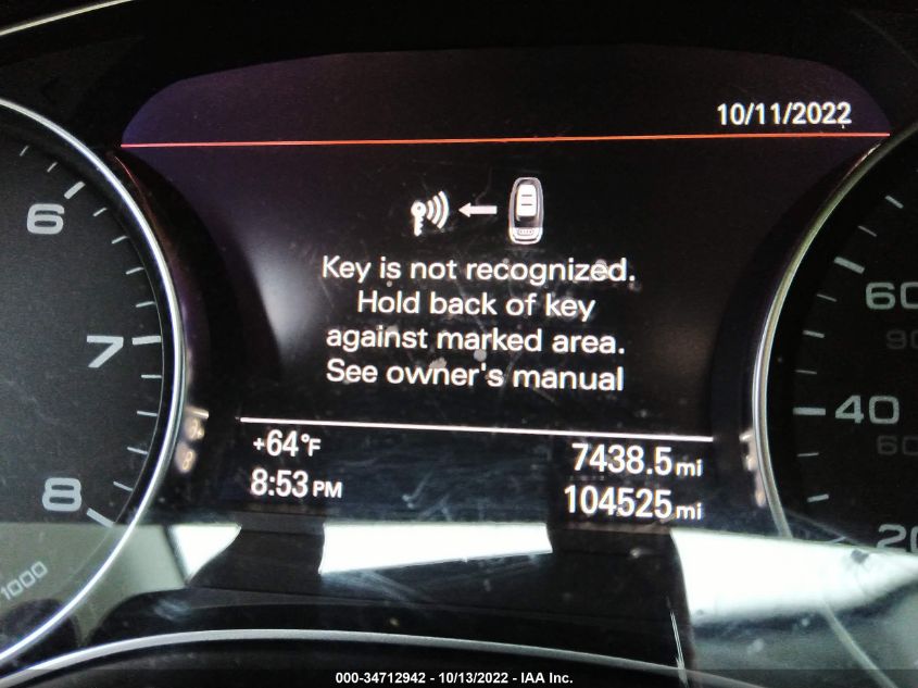 2014 AUDI A7 3.0 PREMIUM PLUS WAUWGAFC3EN143576