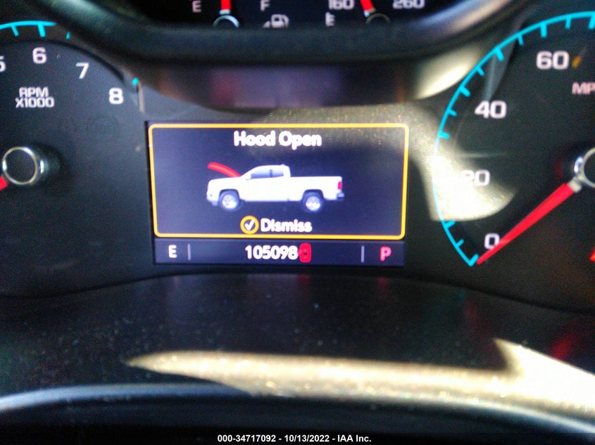 VIN 1GCGSCEN1K1296447 2019 CHEVROLET COLORADO 2WD LT