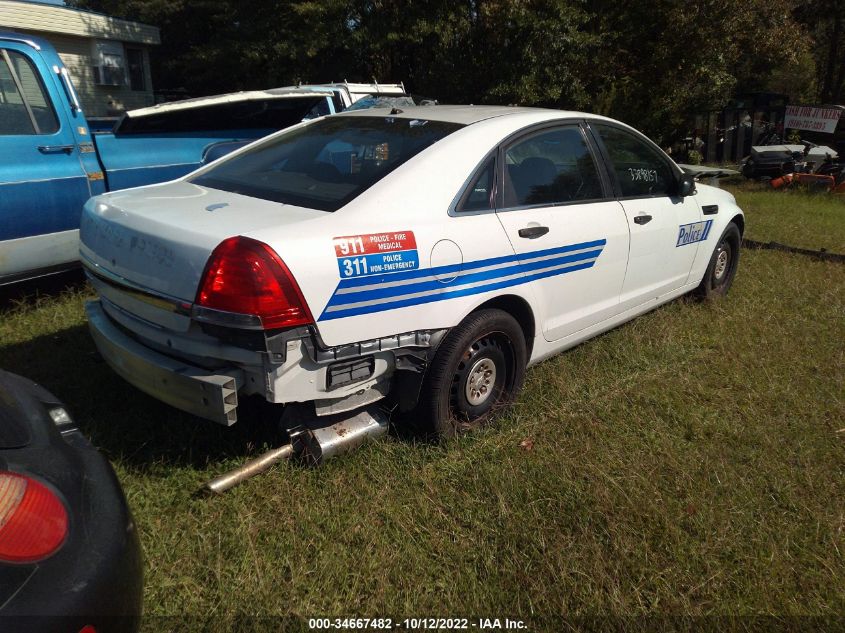2014 CHEVROLET CAPRICE POLICE PATROL POLICE 6G3NS5R39EL926478