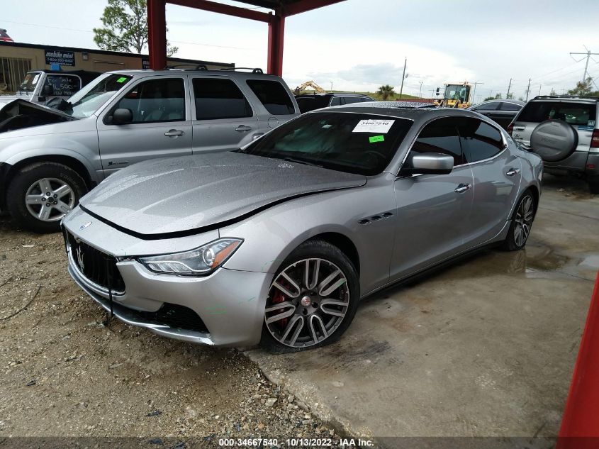 2015 MASERATI GHIBLI ZAM57XSA6F1134882
