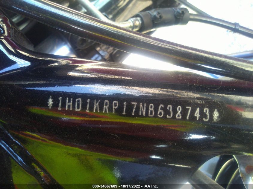 2022 HARLEY-DAVIDSON FLHXS 1HD1KRP17NB638743
