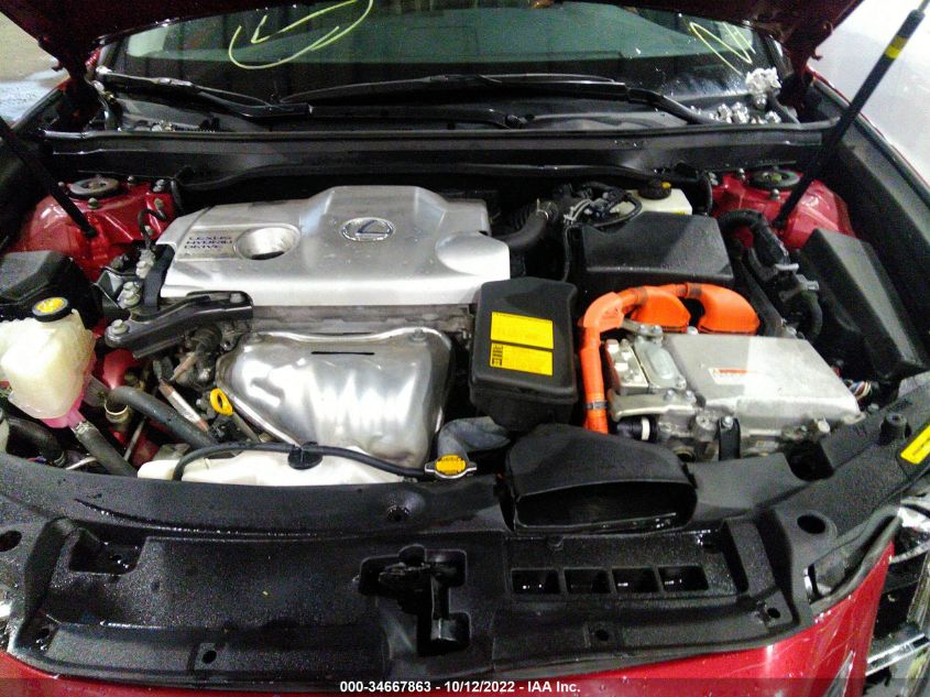 2013 LEXUS ES 300H HYBRID 00HBW1GG2D2021781