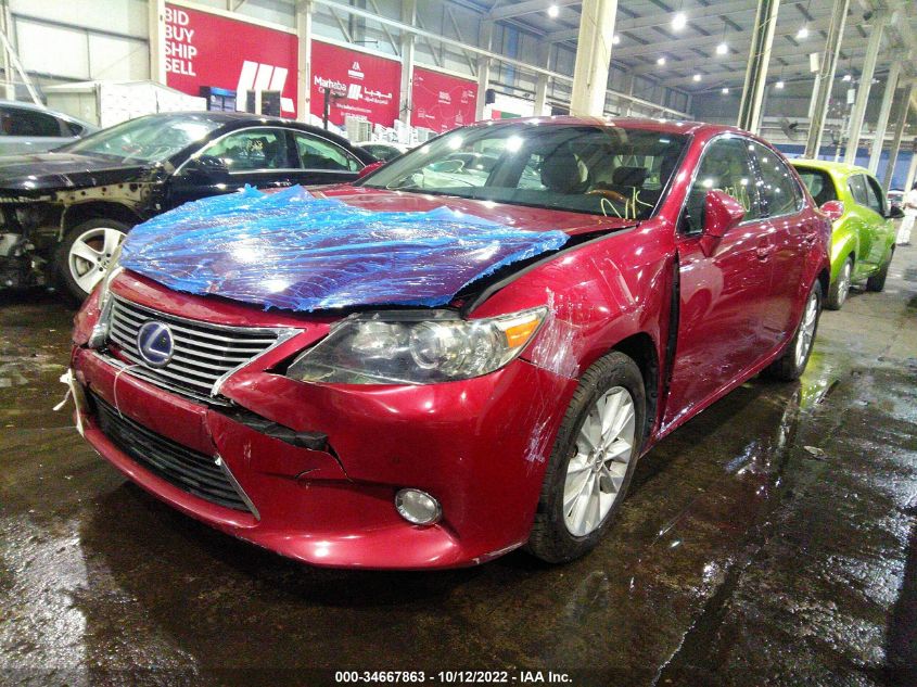 2013 LEXUS ES 300H HYBRID 00HBW1GG2D2021781