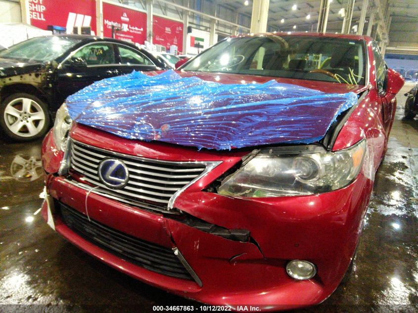 2013 LEXUS ES 300H HYBRID 00HBW1GG2D2021781