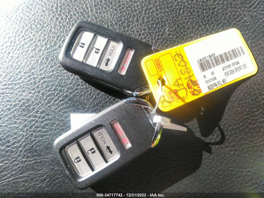 VIN 1HGCV1F33JA021802 2018 HONDA ACCORD SEDAN SPORT 1.5T