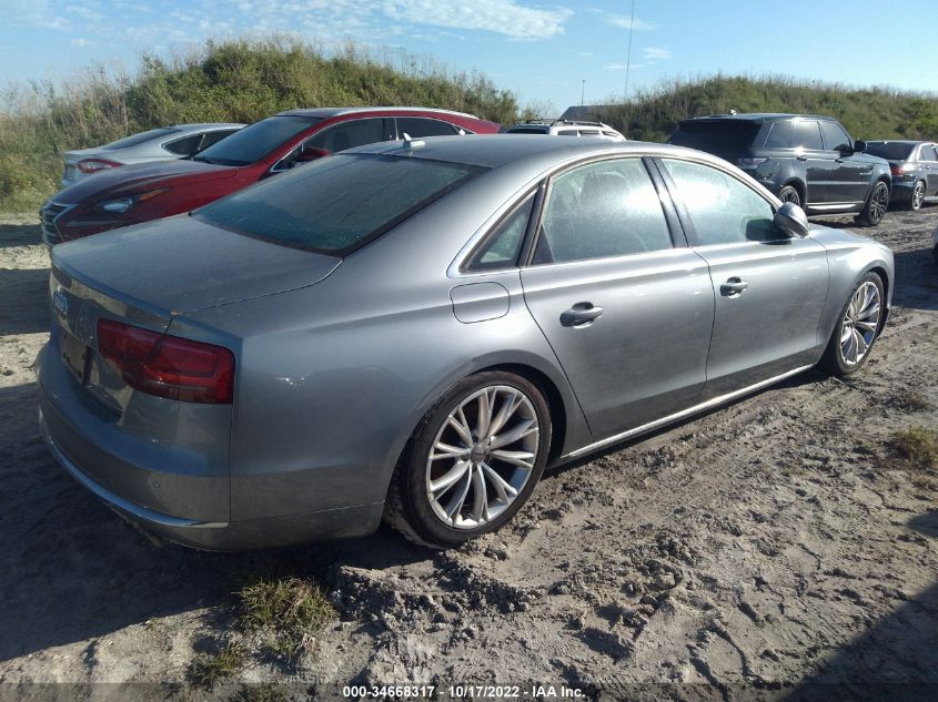 2014 AUDI A8 3.0T WAUAGAFD4EN003104
