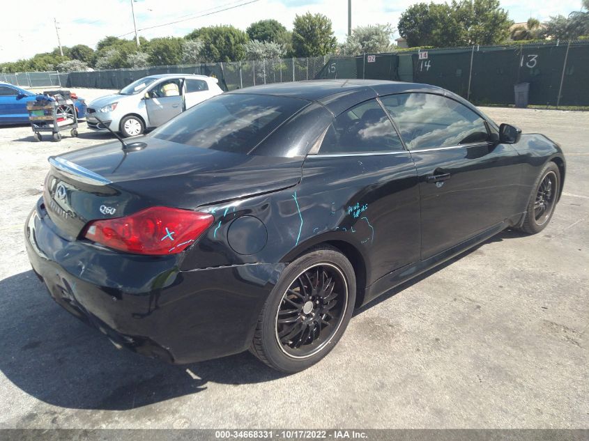 2014 INFINITI Q60 CONVERTIBLE JN1CV6FE3EM901662