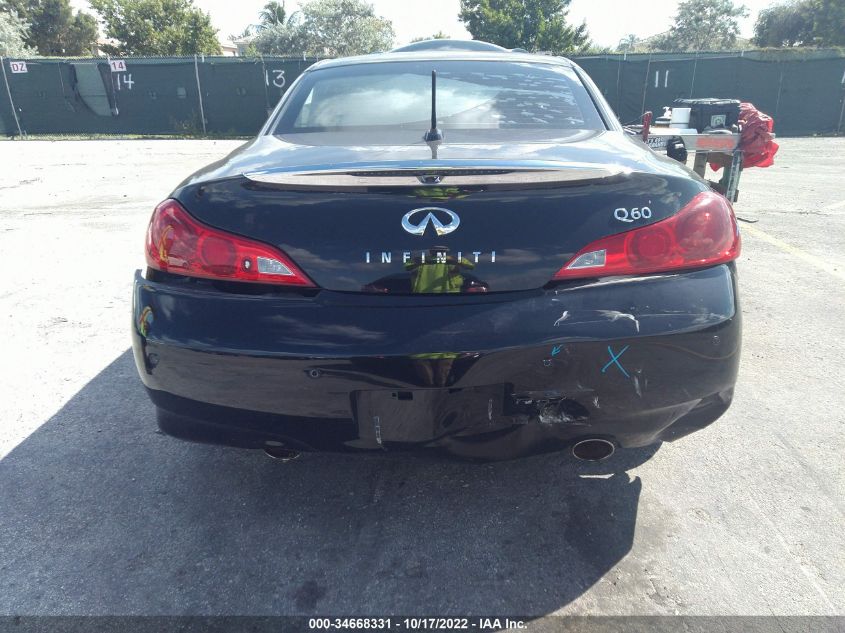 2014 INFINITI Q60 CONVERTIBLE JN1CV6FE3EM901662